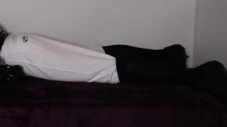 A Lustful Baseball Player Getting Horny and Moaning while Cumming