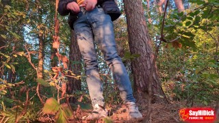  Pissing compilation - Big Cock and balls, uncut