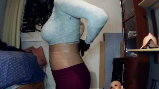 Night of Masks Part Patricia! Female Mask girl Playmate unmasks into a new rubber female mask girl!