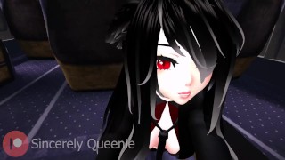 Lewd ASMR Stewardess makes out with you on a plane! Kissing Licks Ear Massage VRChat Roleplay