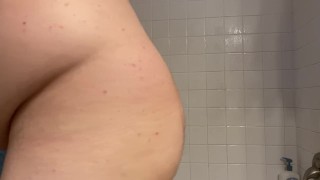 Taking a Shower — A Quick Cleanup