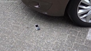 Crushing your music trampling on objects 