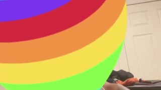 Sissy Boy Smashes His Ass With A Giant Dildo