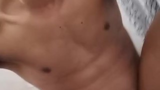 Caribbean brunette 23cm let's enter the bathroom you cheer up 