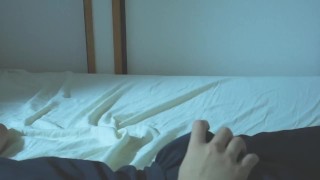 大学生のローションオナニー