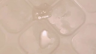 Creampie in the ass after having intense sex with a sex friend. An amateur video taken by a Japanese