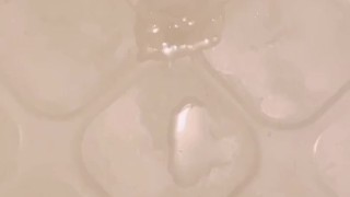 Creampie in the ass after having intense sex with a sex friend. An amateur video taken by a Japanese