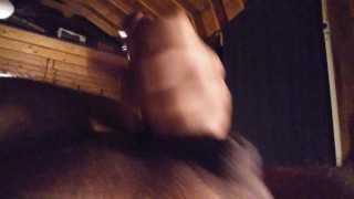 Intense leg shaking orgasm!