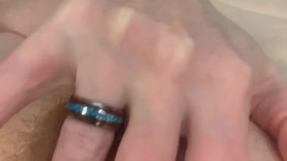 Redhead fingers herself