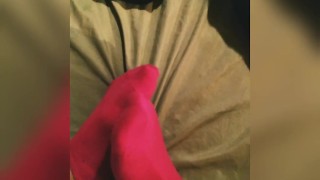 Chole fields pink converse socks 