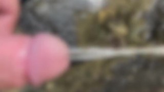 我慢できず放尿　Japanese pee 可愛い　ちんちんI couldn't hold back and urinated on her.