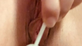 Dulce coño.... Me masturbo con un