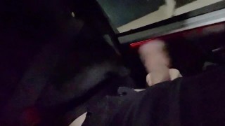 [Public Wank - No Load] Driving Through Town