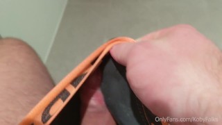 Big hairy muscle bear sends his dirty underwear to Aussie Koby Falks