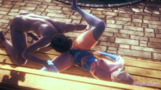 Frozen Hentai - Elsa Cunnilingus