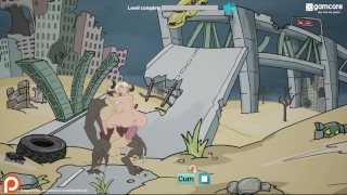 Fuckout 69 - Fucked by Monster Cock Alien || BBC ANAL