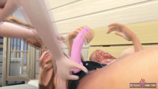 My Personal Trainer Gets Horny and Has Sex With Me in My Room - Sexual Hot Animations