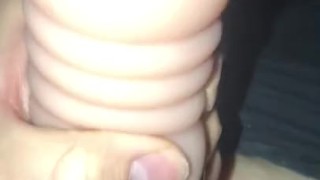 Cumming in my Pocket asshole 