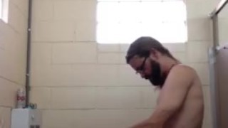 Blonde Slut fucked in public restroom