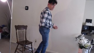 Maolo & A Buddy Wrestle & Hunky Oops We're Naked!