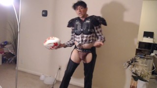 Football Jock Horny Maolo Porn XXX Shoot!