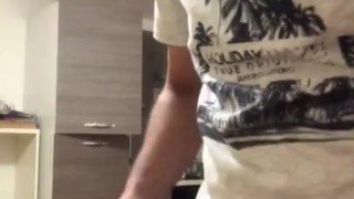 Play with my uncut cock