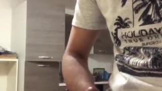 Play with my uncut cock
