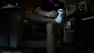 Putting on Sneakers in a Dark Room 