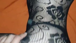 Dandole de lado a mi novia nalgona