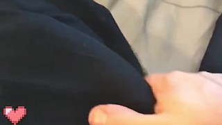Horny Inexperienced and Str8 Playing With a Huge Dick