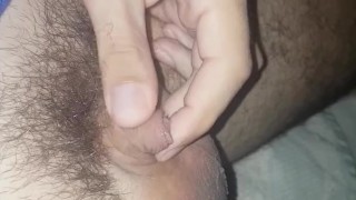 Micro penis getting hard