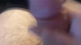 Stroking Young Cock 