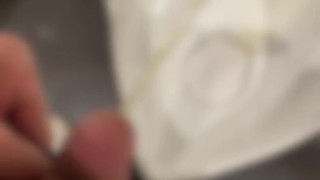 お仕事終わりのおしっこ　放尿　Peeing after work Urination