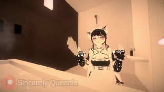 Lewd ASMR - House Maid want's to BATH with MASTER - Roleplay - Kissing - Neko - Flirty - Kawaii