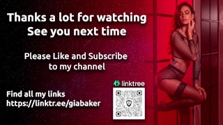 Gia_Baker A good job and a great dildo ride 