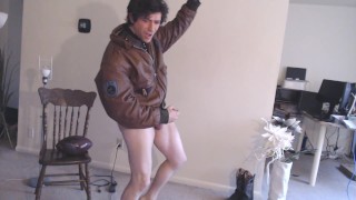 Horny Football Quarterback Maolo Jerks & Cums!!!