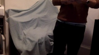 Sagger Gets Boner and Caught Jerking Off