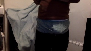 Sagger Gets Boner and Caught Jerking Off