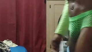 Two bed outfit change at 3:34am this morning