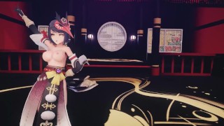 Genshin Impact - Sara streaptease dance