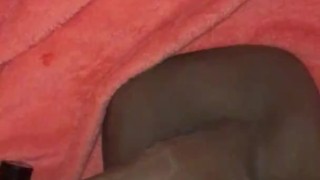 PRECUM AND MY DILDO (Spider Man Web Shooter) College Edging POV Bi Cum