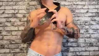 Famous Onlyfans boy doing a Sexy Streaptease