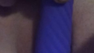 High as fuck creaming my pussy with a vibrator