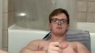 Using my toy and hand until I cum all over myself