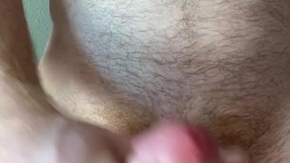 Rainbow Trunks Off, Cum Fountain On