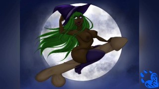 Speed Paint: Witch Riding Dick