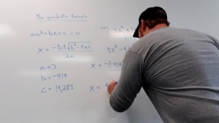 Irish math professor teacher gets a hard 69. MUST WATCH THE END!!