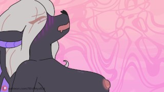 Halloween Threesome 2 (Furry Hentai Animation)