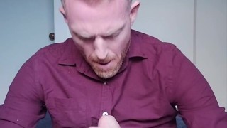 Got a bit hungry for cum