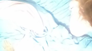 Babysitter sucking Latino cock and taking dick missionary part 1